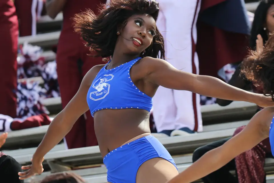SC State supporters celebrating together on Game Day