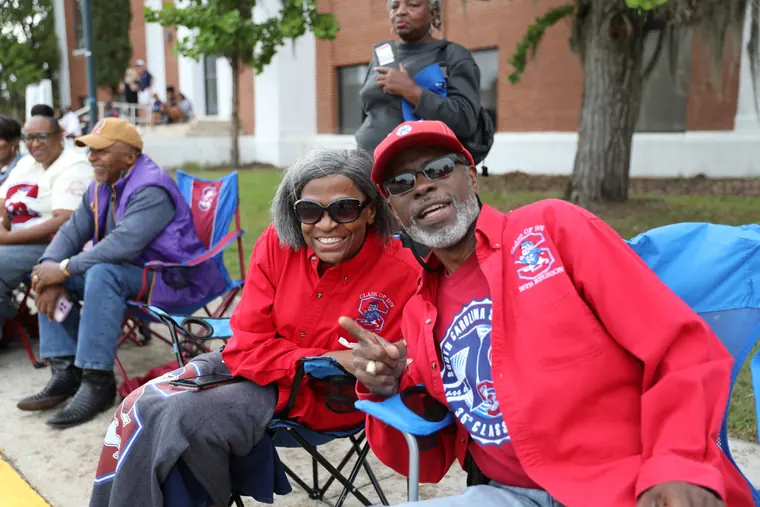 Alumni enjoying the SC State Homecoming Parade
